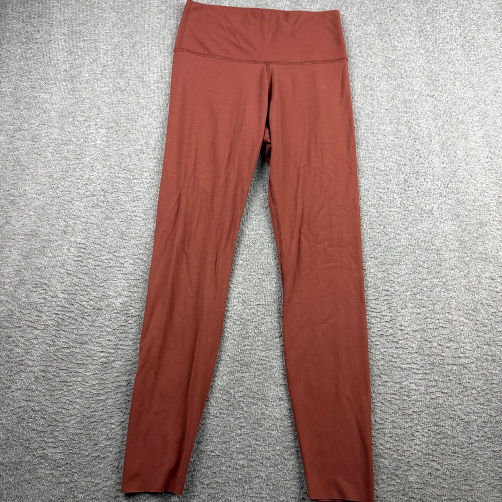 Nike Dri-FIT Women's M Medium‎ High Waisted Leggings Cedar Brown CJ3801-273 - Picture 3 of 14